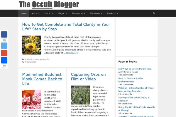 Site using Better-recent-comments plugin