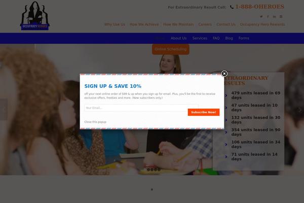Site using Dynamic Headers plugin