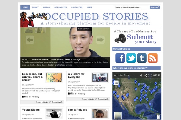 Gazette theme site design template sample