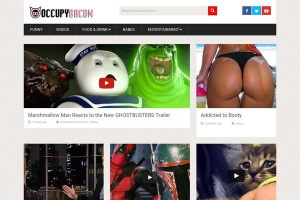 SociallyViral theme site design template sample
