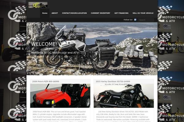 Engrave (Lite) theme site design template sample