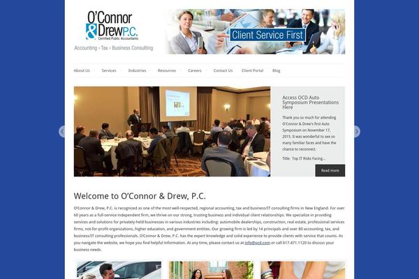 Linen theme site design template sample