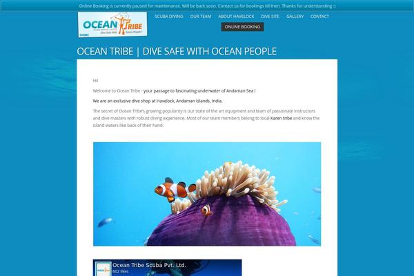 ocean-tribe.com site used Oceantribe