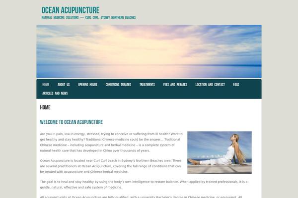 Striker theme site design template sample