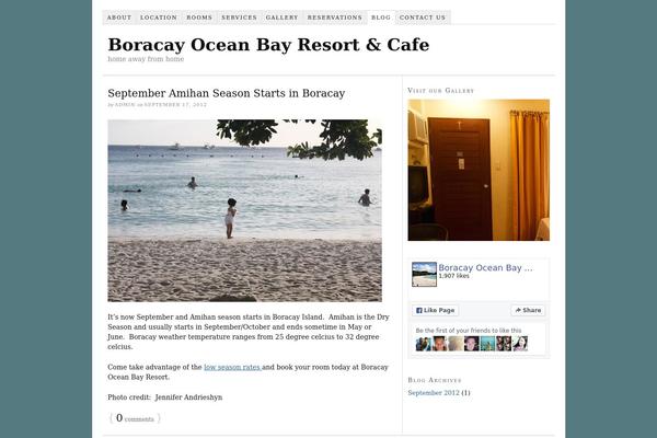 Thesis 1.8 theme site design template sample