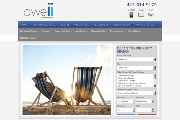 Agentpress Two theme site design template sample