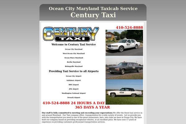 Taxi theme site design template sample