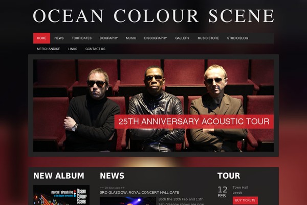 Soundboard theme site design template sample