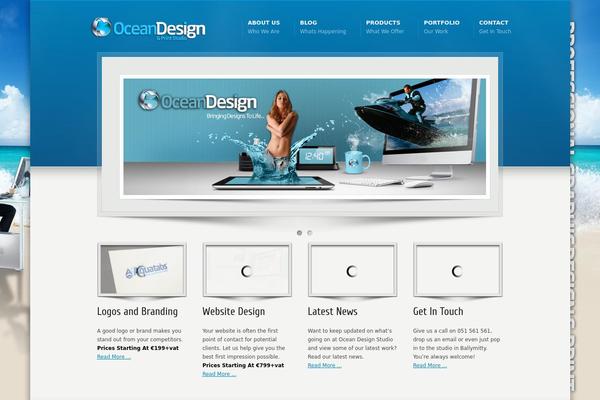 Karma theme site design template sample