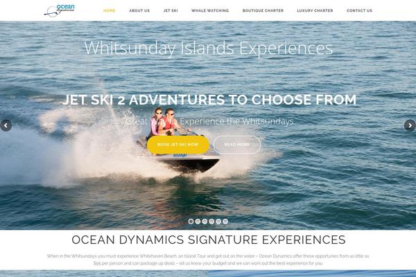 Aperio theme site design template sample