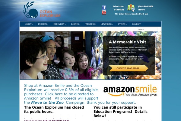 oceanexplorium.org site used Buttonwood