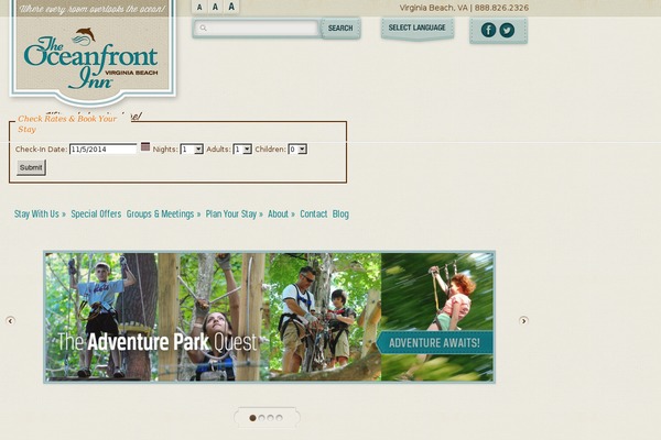 Feather theme site design template sample