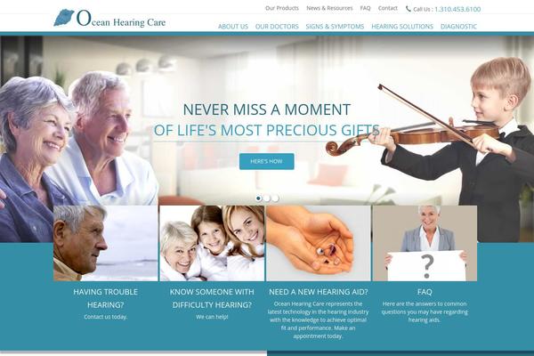 oceanhearingcare.com site used Oceanhearing