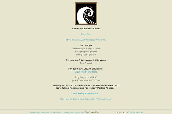 Oh theme site design template sample