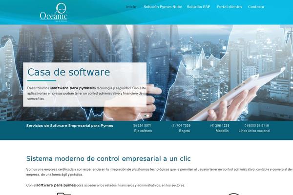 Felicity theme site design template sample