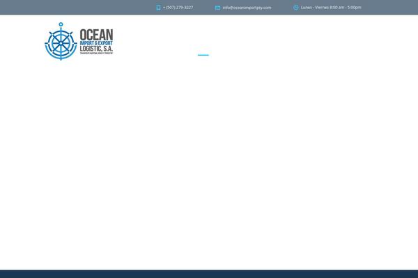 Transcargo theme site design template sample
