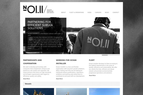 Goodspace theme site design template sample