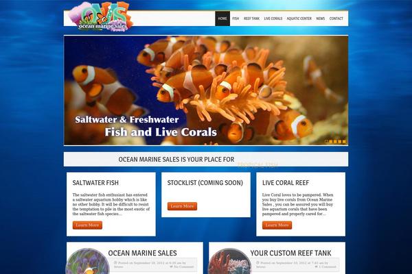 Gap theme site design template sample