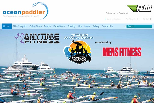 oceanpaddler.com site used Evora