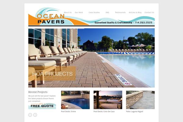 Reach.service-in-slow theme site design template sample