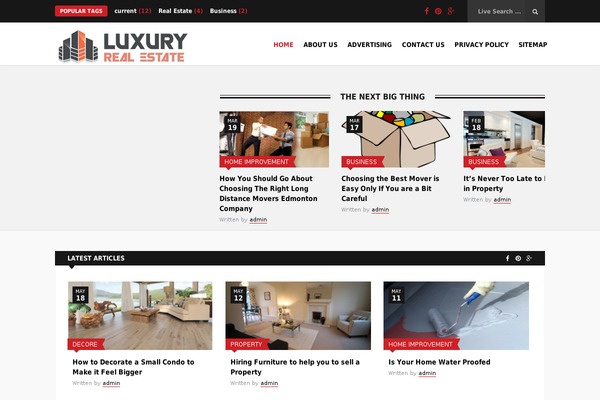 Magnovus theme site design template sample
