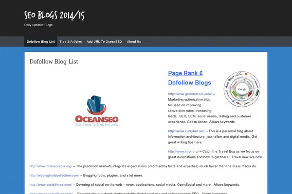 Site using CommentLuv plugin