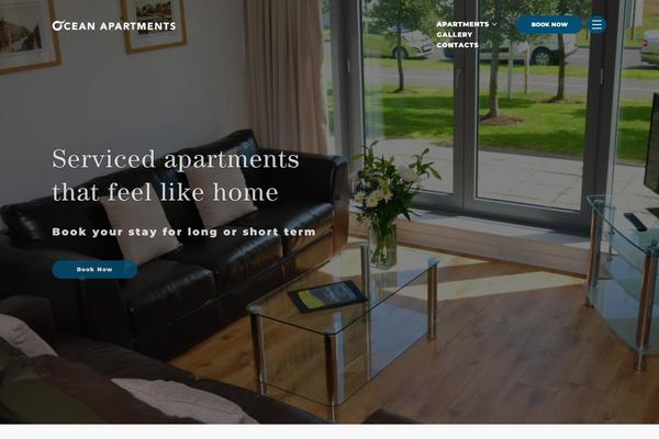 Web theme site design template sample