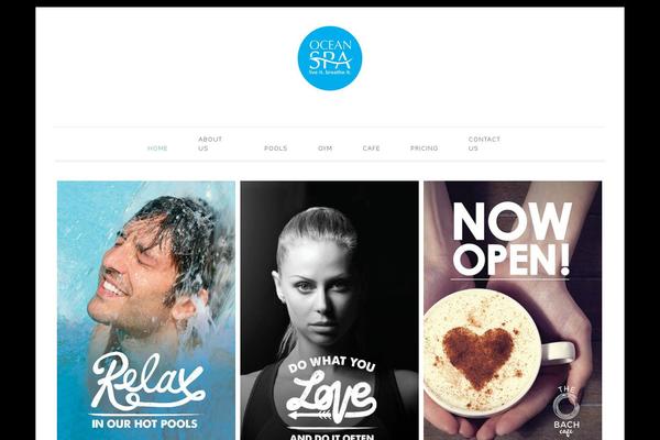 Divine theme site design template sample