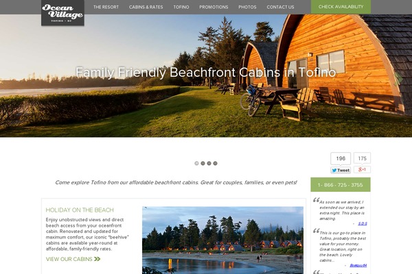oceanvillageresort.com site used Ovr