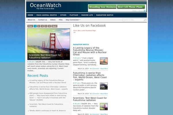 Transcript theme site design template sample