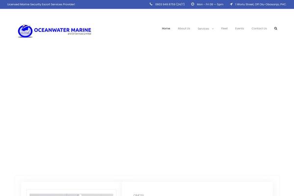 Infinite theme site design template sample