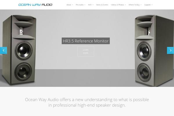 Site using GS Testimonial Slider plugin