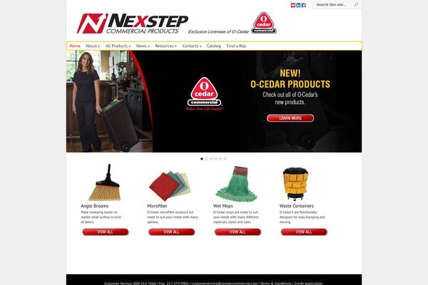 Chameleon Child theme site design template sample