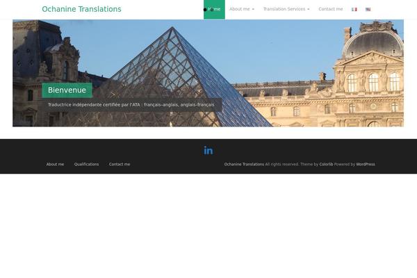 Site using Arconix Flexslider plugin