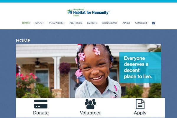 Philanthropy-parent theme site design template sample