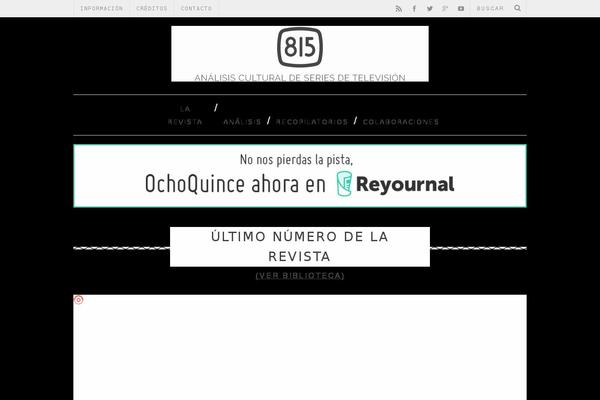 Site using Floating Social Bar plugin