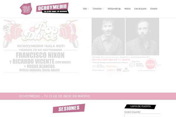 ochoymedioclub.com site used Evona