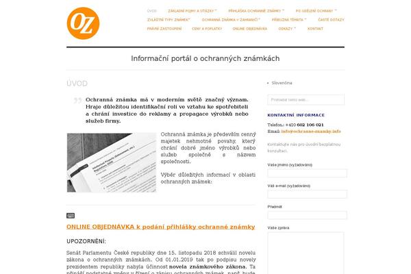 Site using Smooth Scroll Up plugin