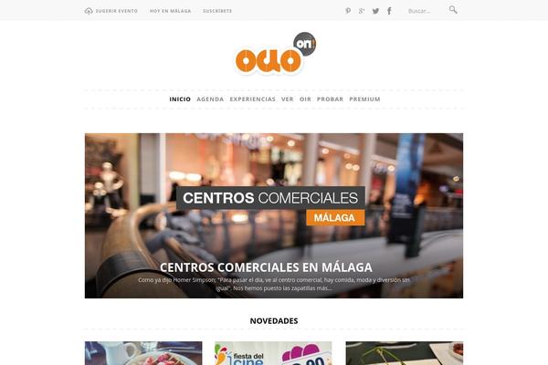 Jupiter theme site design template sample