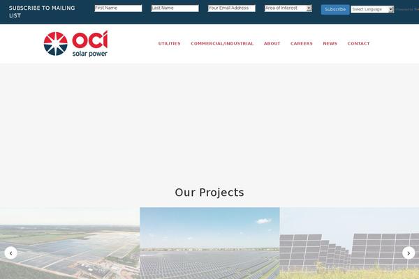 Bridge theme site design template sample