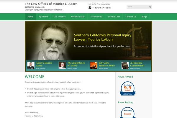 Nano2 theme site design template sample