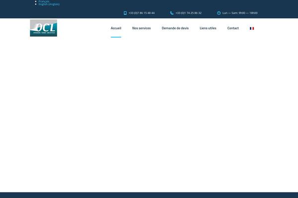 Transcargo theme site design template sample