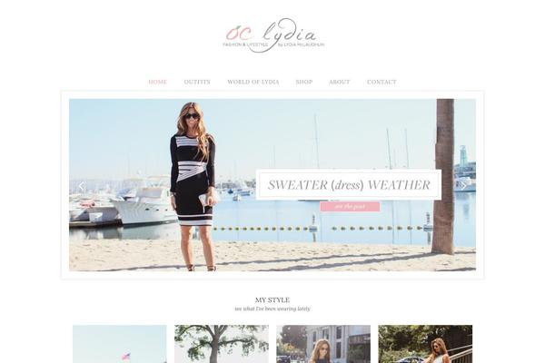 Flourish theme site design template sample