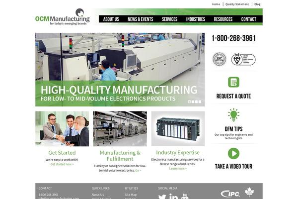 ocmmanufacturing.com site used Stu