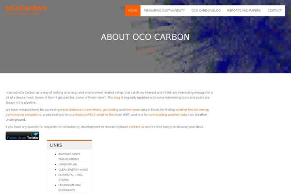 The Company theme site design template sample