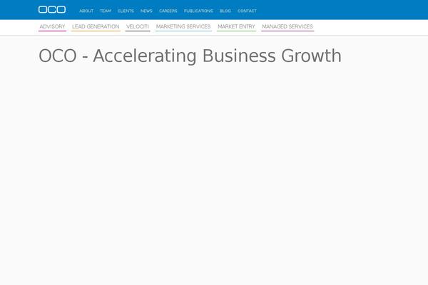 ocoglobal.com site used Oco