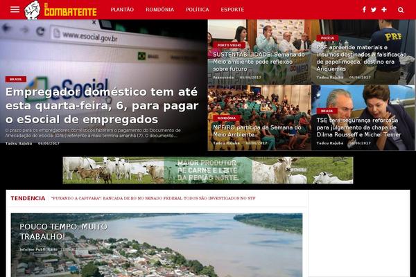Top News theme site design template sample