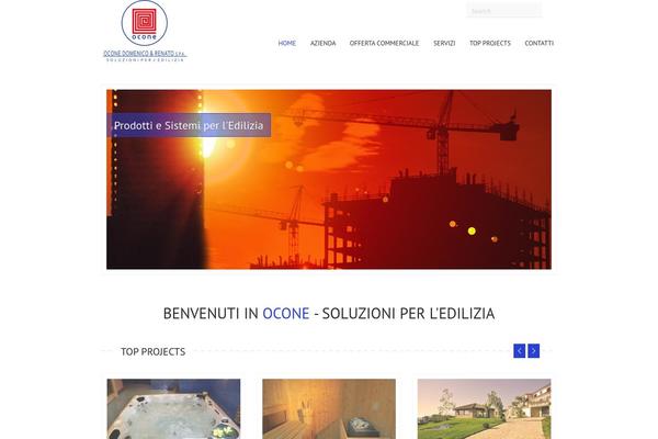 Elegantica theme site design template sample
