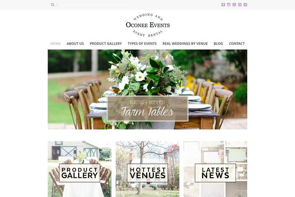 oconeeevents.com site used Maxima