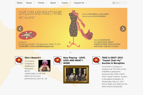 PageLines theme site design template sample